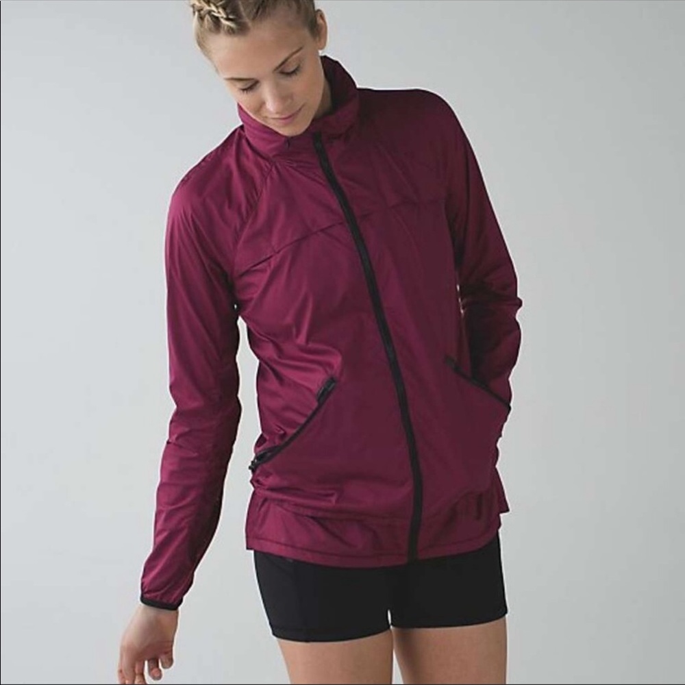 Lulu lemon rain coat